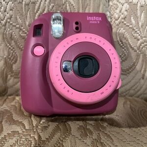 Pink and Purple Instax Mini 9 Tested and works